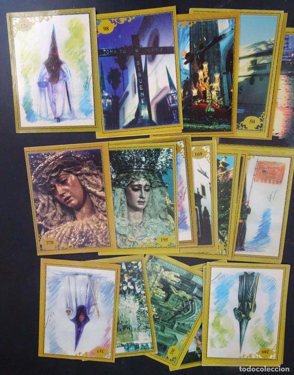 Coleccionismo Cromos antiguos: LOTE DE 23 ANTIGUOS CROMOS SEMANA SANTA, VER FOTOS