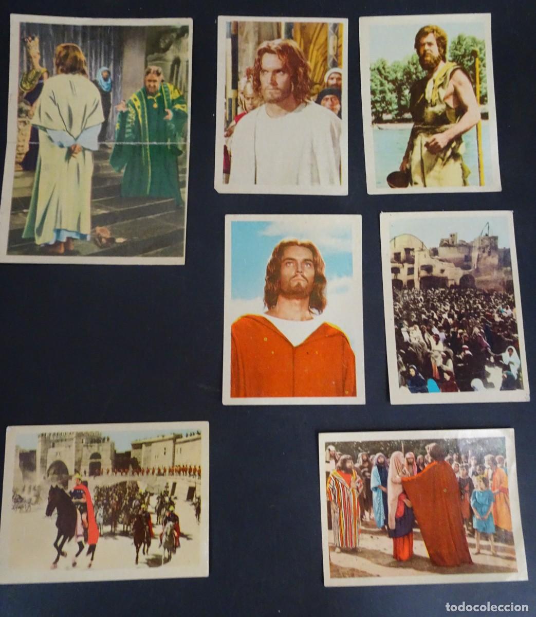 Coleccionismo Cromos antiguos: LOTE DE 7 ANTIGUOS CROMOS , REY DE REYES , ED FHER, VER FOTOS