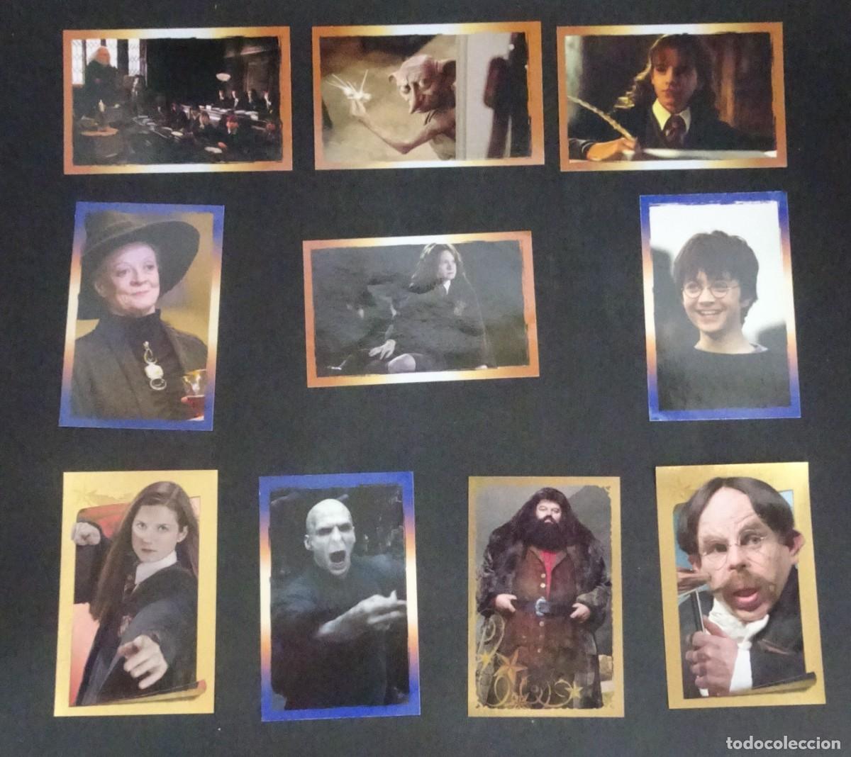Coleccionismo Cromos antiguos: LOTE DE 10 ANTIGUOS CROMOS HARRY POTTER ,PANINI ,WIZARDING WORLD, VER FOTOS