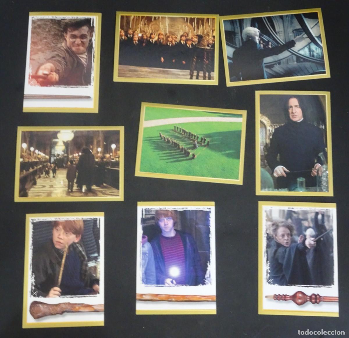 Coleccionismo Cromos antiguos: LOTE DE 9 ANTIGUOS CROMOS HARRY POTTER ,PANINI ,WIZARDING WORLD, VER FOTOS
