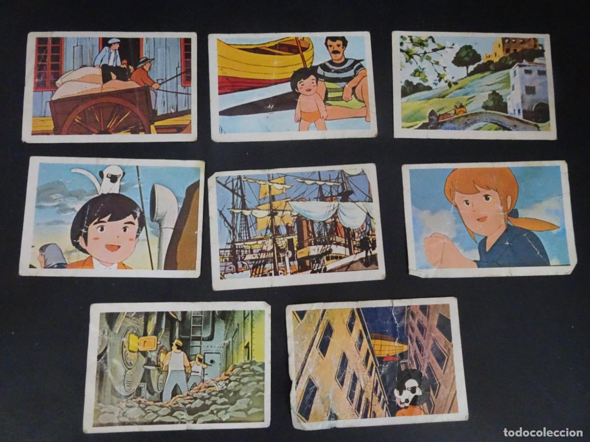 Coleccionismo Cromos antiguos: LOTE DE 8 ANTIGUOS CROMOS MARCO DE LOS APENINOS A LOS ANDES, FHER, VER FOTOS