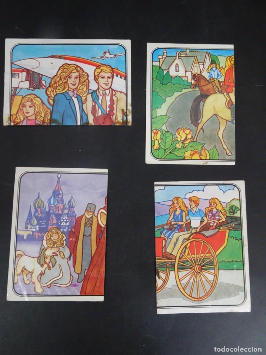 Coleccionismo Cromos antiguos: LOTE DE 4 ANTIGUOS CROMOS BARBIE PANINI, 1983, VER FOTOS