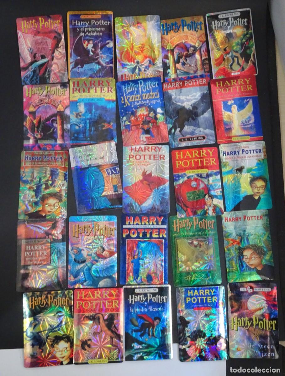 Coleccionismo Cromos antiguos: LOTE DE 25 ANTIGUOS CROMOS CARTAS , HARRY POTTER PORTADAS, VER FOTOS