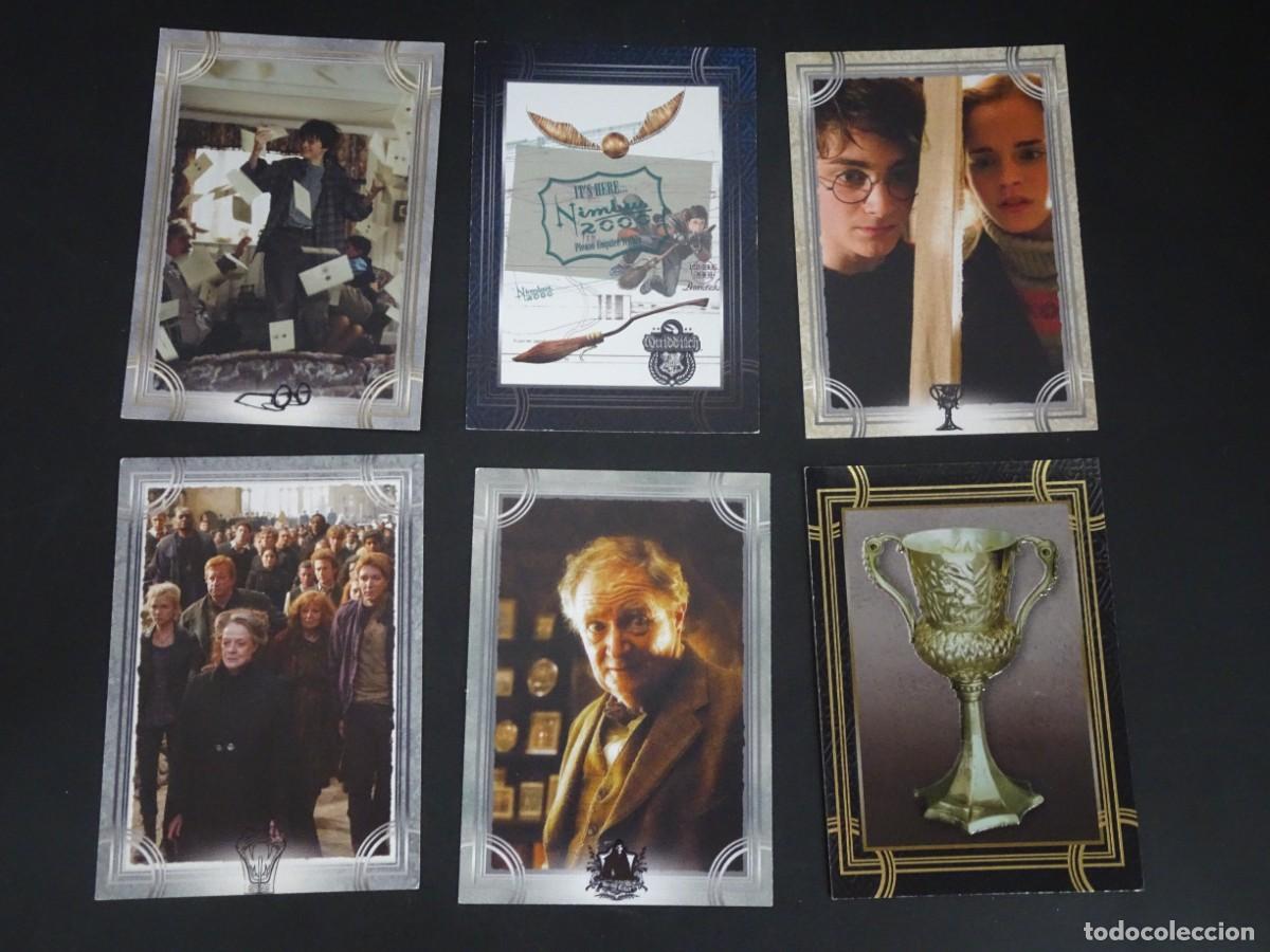Collezionismo Figurine antiche: LOTE DE 6 ANTIGUOS CROMOS CARDS HARRY POTTER ,PANINI ,WIZARDING WORLD, VER FOTOS