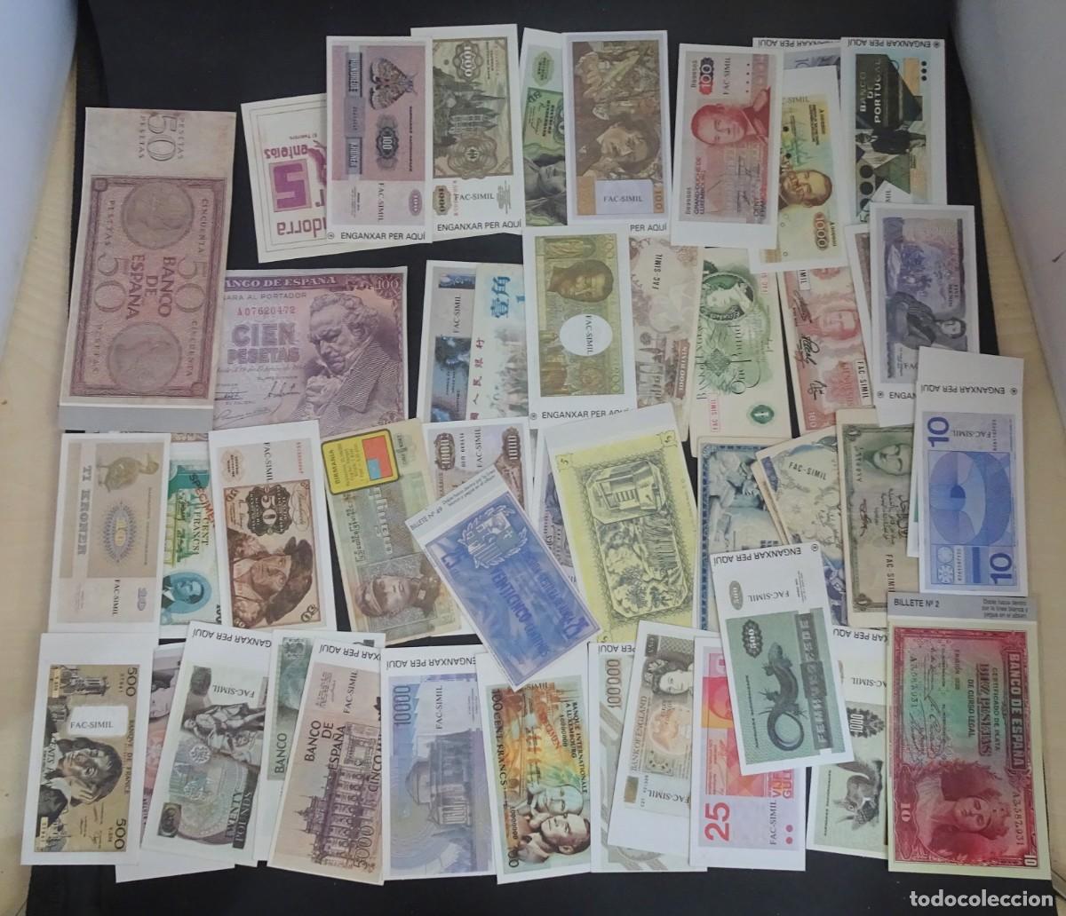 Coleccionismo Cromos antiguos: LOTE DE 48 ANTIGUOS CROMOS Y REPRODUCCIONES DE BILLETES VARIADOS, VER FOTOS