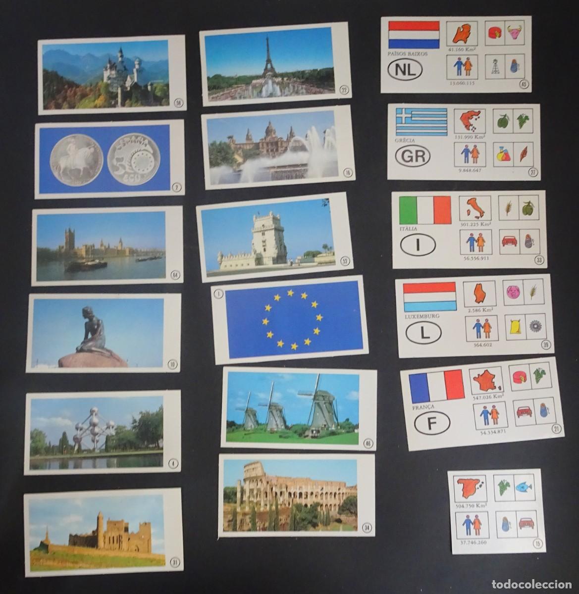 Coleccionismo Cromos antiguos: 18 ANTIGUOS CROMOS CIUDADES EUROPEAS, VER FOTOS