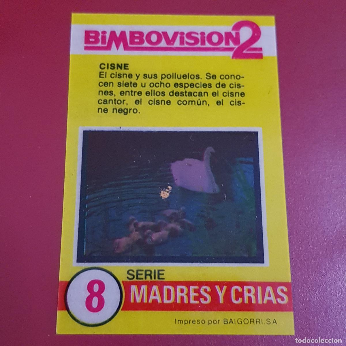 Coleccionismo Cromos antiguos: BIMBO - BIMBOVISION 2 - MADRES Y CIAS 8 CISNE