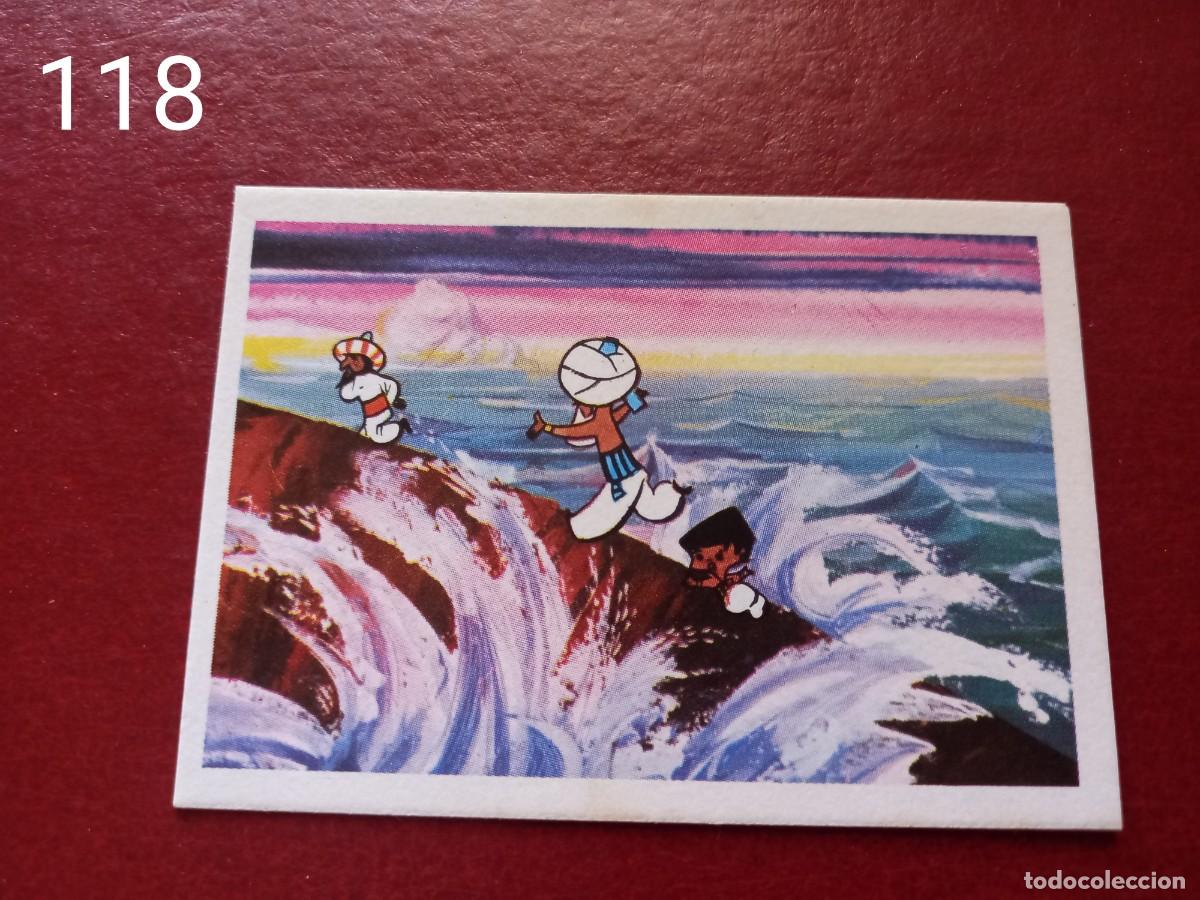Coleccionismo Cromos antiguos: Cromo n.118 mis cuentos 2 - SIMBAB EL MARINO - Ruiz Romero 1973 - sin pegar
