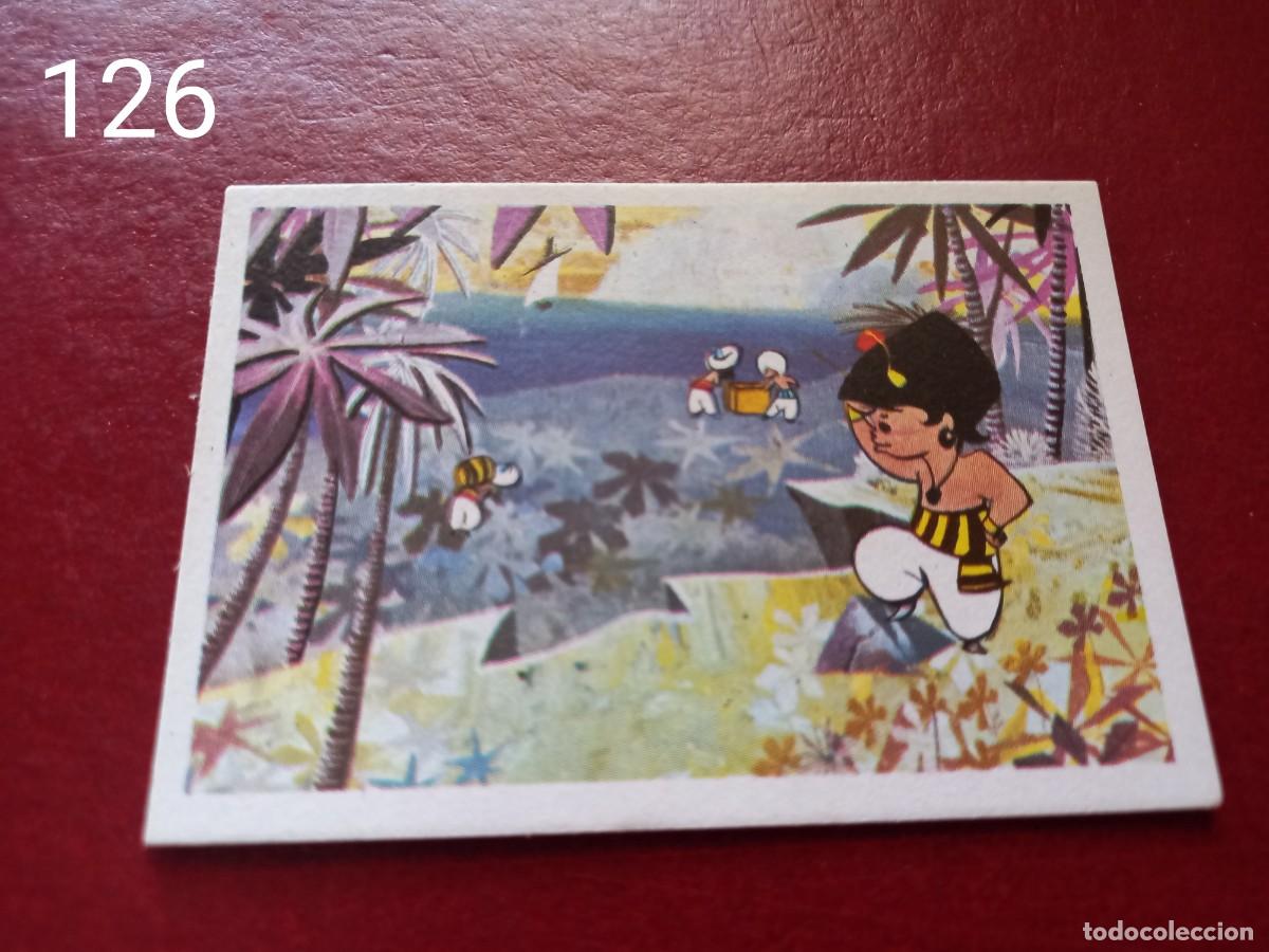 Coleccionismo Cromos antiguos: Cromo n.126 mis cuentos 2 - SIMBAB EL MARINO - Ruiz Romero 1973 - sin pegar