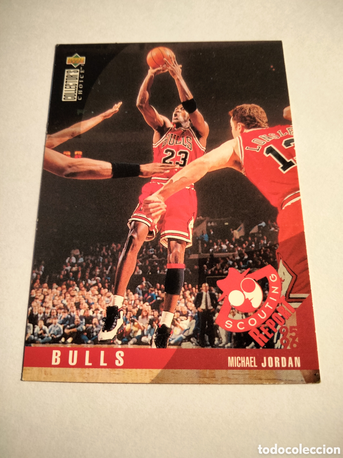 Coleccionismo Cromos antiguos: MICHAEL JORDAN # 114 BULLS UPPER DECK COLLECTORS CHOICE INTERNATIONAL