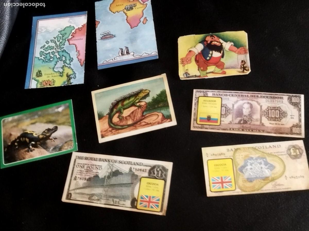 Coleccionismo Cromos antiguos: Lote de 8 cromos diferentes a identificar.