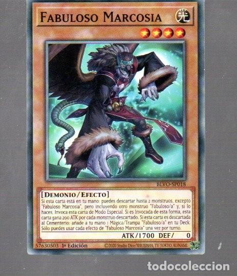 Coleccionismo Cromos antiguos: CROMO KONAMI YU-GI-OH FABULOSO MARCOS SPO 18 N&ordm;009 DEL A&Ntilde;O 2020