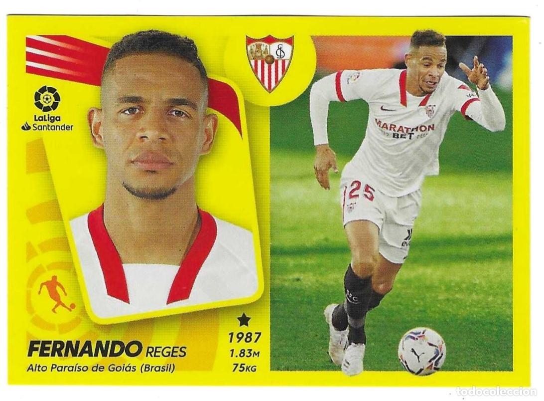 Collectionnisme Cartes &agrave; collectionner anciennes: Cromo Ediciones Este. 2021-22. Sevilla n&ordm; 13. Fernando. ref. 21este-21sevilla13