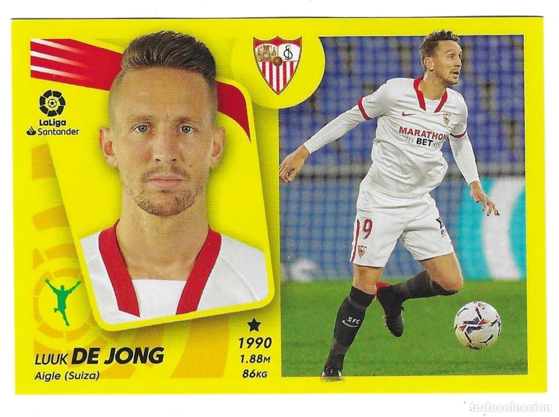 Coleccionismo Cromos antiguos: Cromo F&uacute;tbol. Ediciones Este 2021-22. Sevilla. n&ordm; 20B. De Jong. ref. 21este-21sevilla20B
