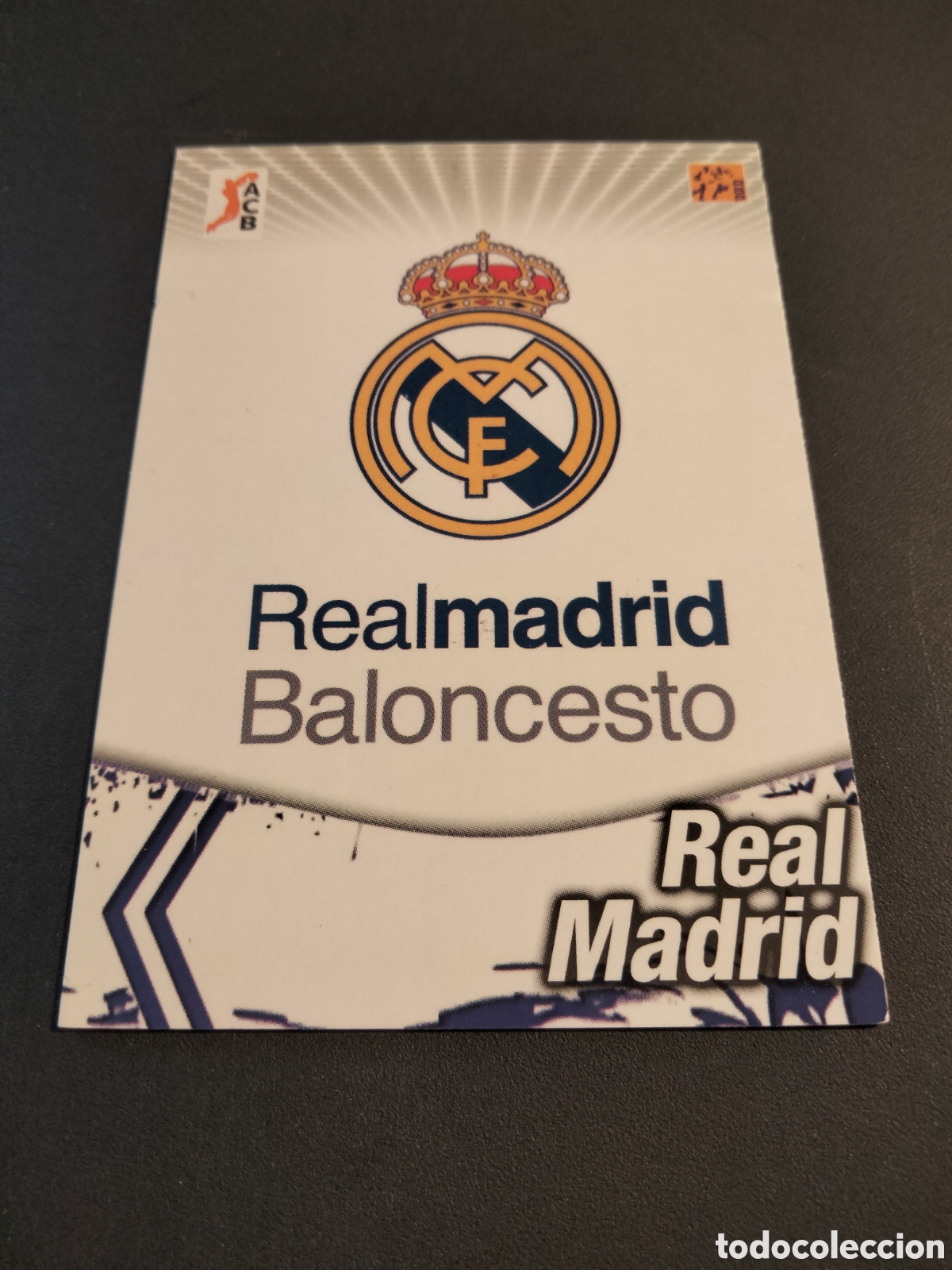 Sammeln alte Sammelbilder: ESCUDO LOGO # 271 REAL MADRID BALONCESTO ACB LIGA 2010/11 PANINI
