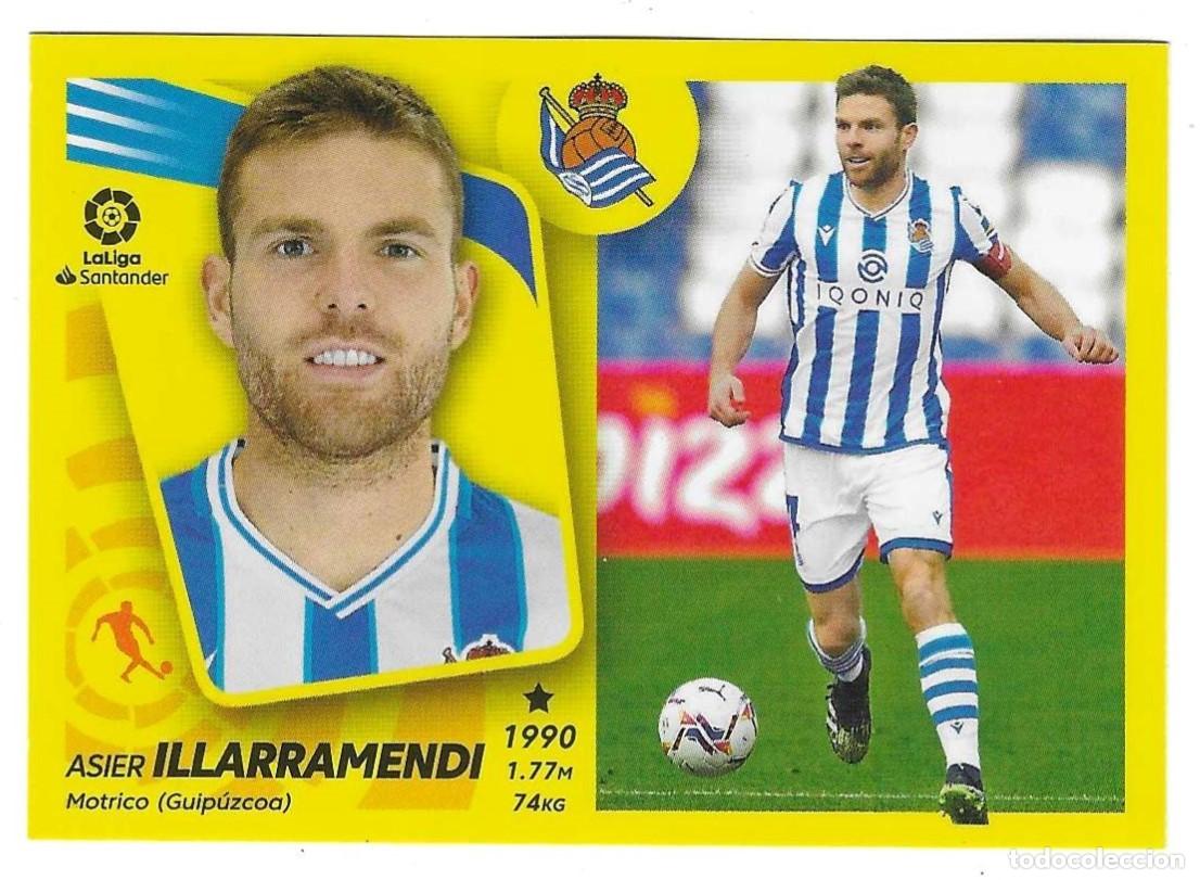 Sammeln alte Sammelbilder: Cromo F&uacute;tbol. Ediciones Este a&ntilde;o 2021-22. R. Sociedad n&ordm; 12B. Illarramendi. 21este-21rsociedad12B