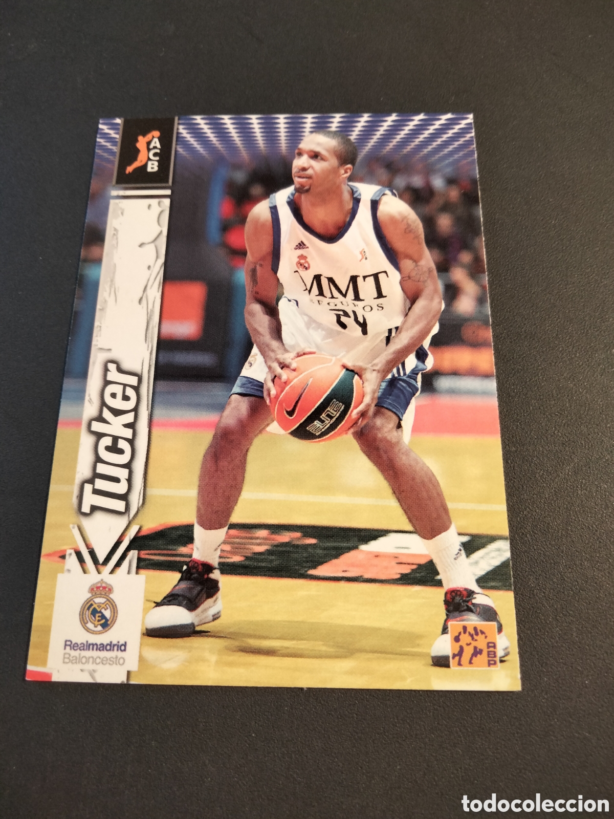 Coleccionismo Cromos antiguos: TUCKER # 277 REAL MADRID BALONCESTO LIGA ACB 2010/11 PANINI