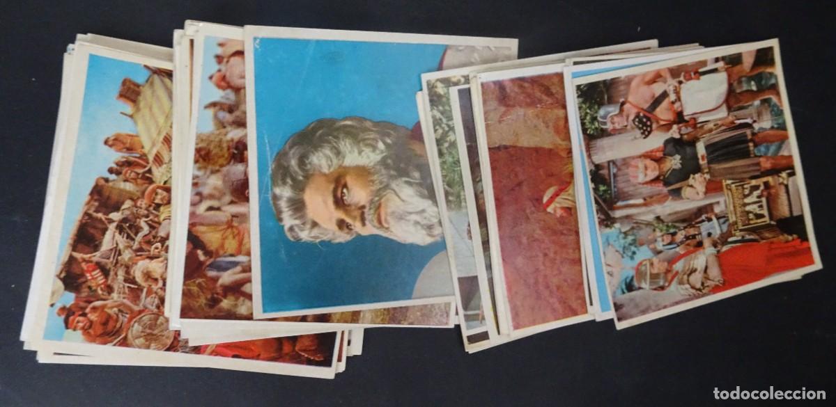 Coleccionismo Cromos antiguos: LOTE 45 ANTIGUOS CROMOS LOS 10 MANDAMIENTOS ,CHOCOLATES SULTANA , VER FOTOS