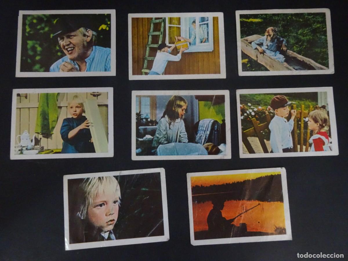 Coleccionismo Cromos antiguos: LOTE 8 ANTIGUOS CROMOS MIGUEL EL TRAVIESO ,1977, VER FOTOS