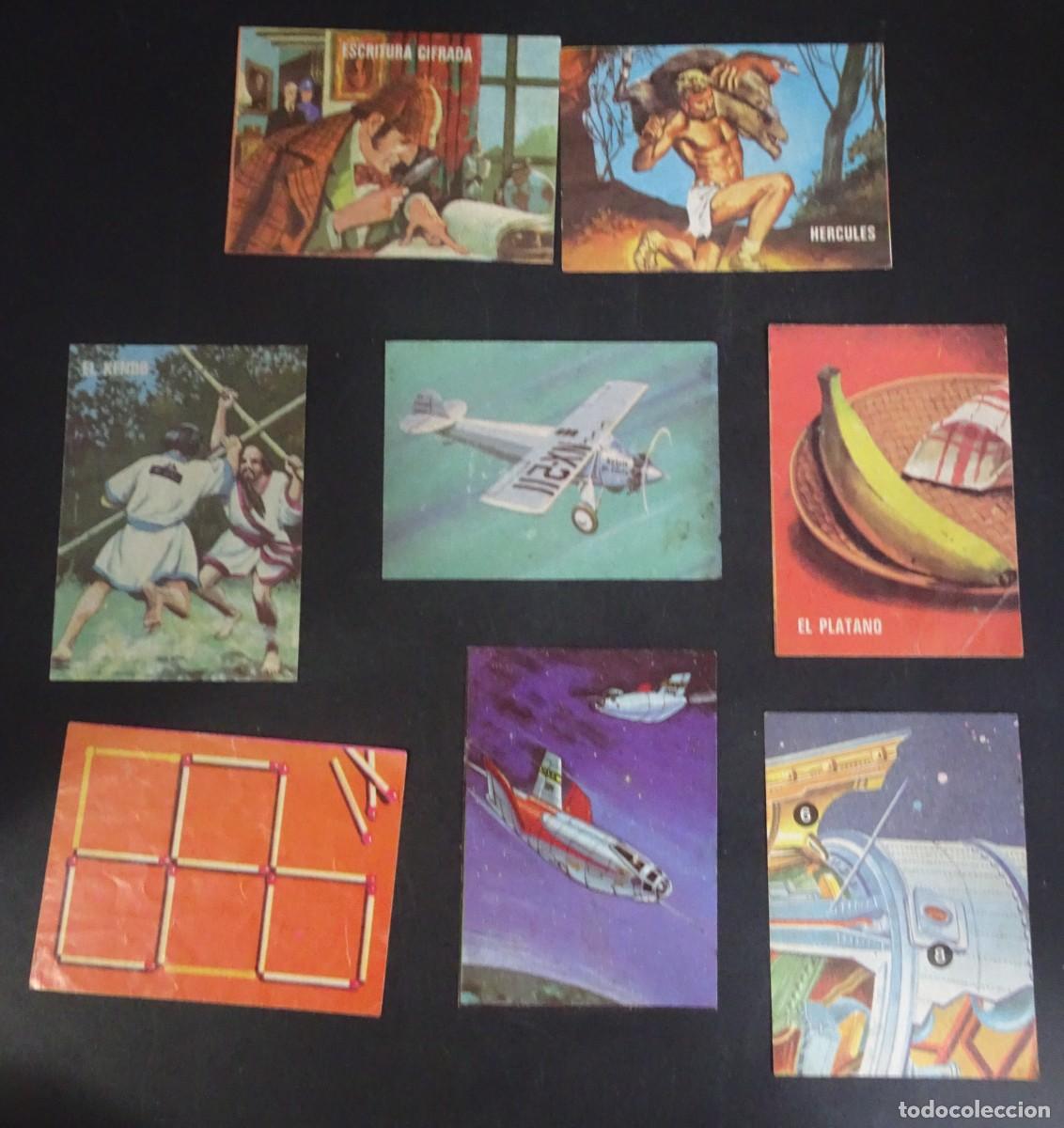 Coleccionismo Cromos antiguos: LOTE 6 ANTIGUOS CROMOS BIMBO, EL LIBRO DE LAS ADIVINANZAS, VER FOTOS