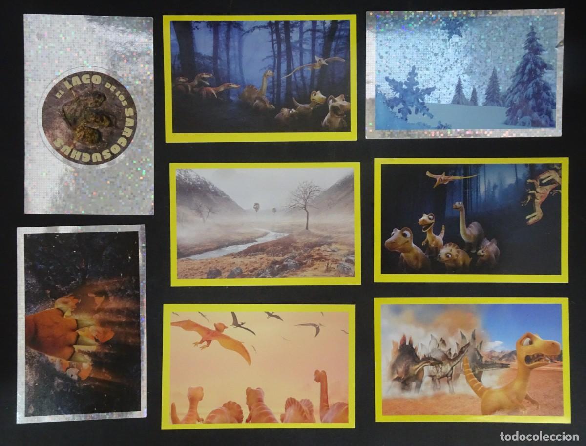 Colecionismo Cromos antigos: LOTE 8 CROMOS LA HUELLA DEL TIRANOSAURIO, GALLETAS ARTIACH, VER FOTOS