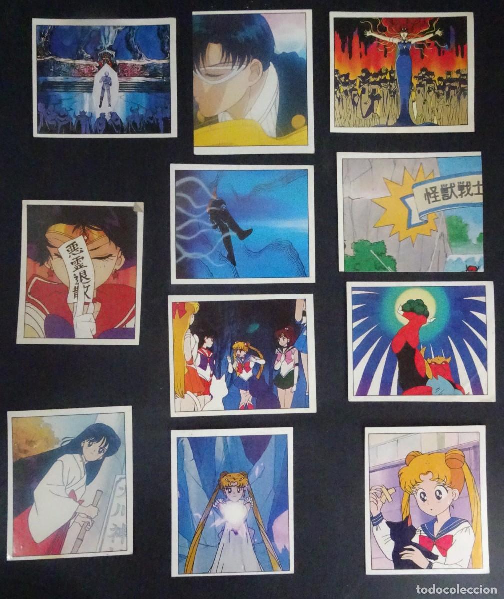 Coleccionismo Cromos antiguos: LOTE 11 CROMOS SAILOR MOON , PANINI, SIN PEGAR, VER FOTOS