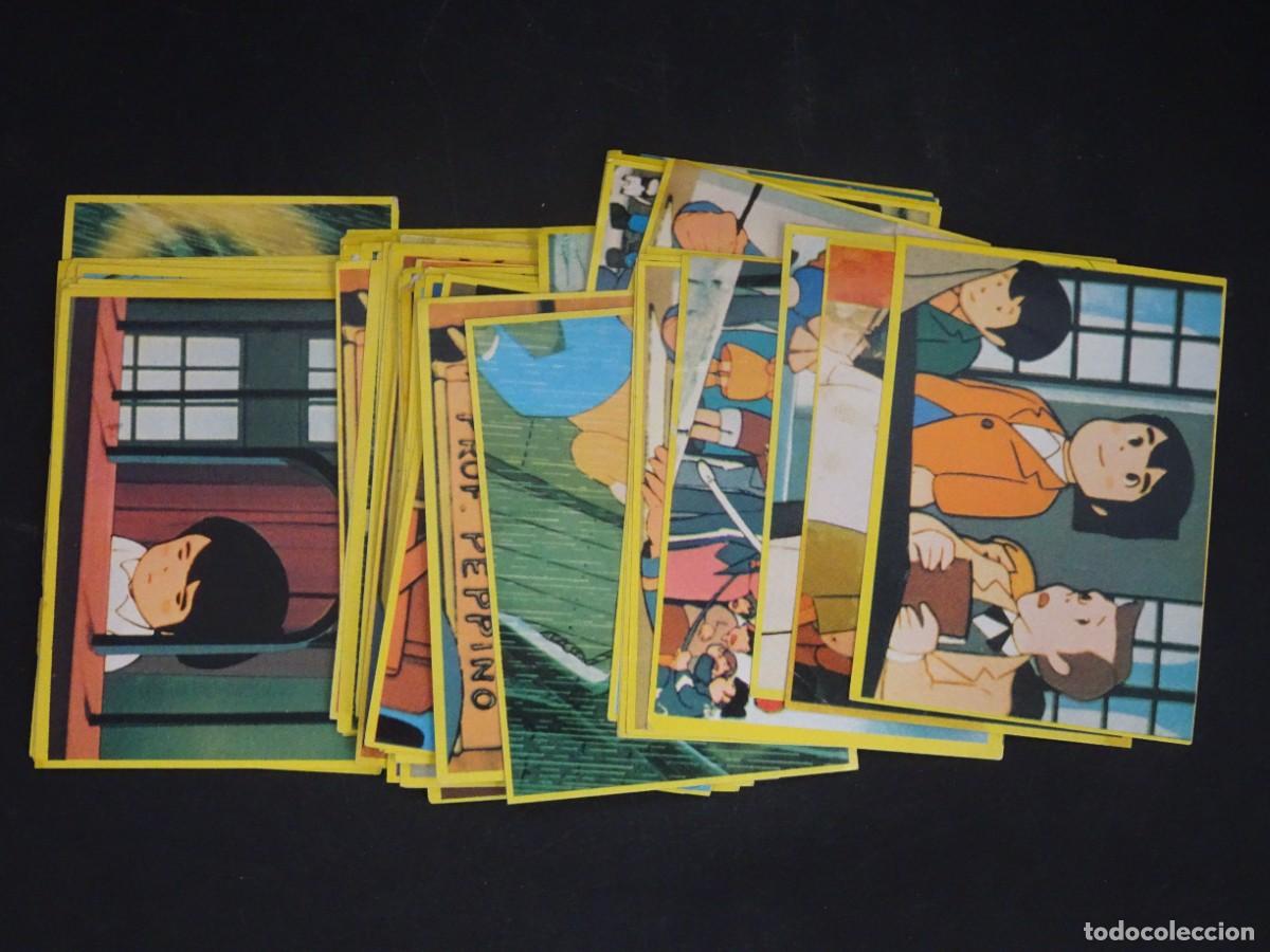 Coleccionismo Cromos antiguos: LOTE DE 60 CROMOS DANONE, MARCO DE LOS APENINOS A LOS ANDES, SIN PEGAR, VER FOTOS