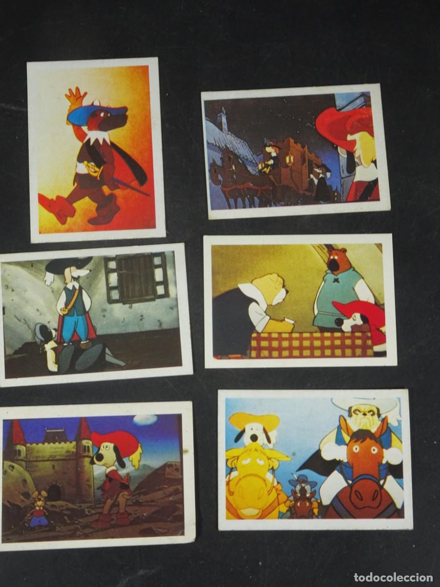 Coleccionismo Cromos antiguos: LOTE DE 6 CROMOS DARTACAN Y LOS TRES MOSQUEPERROS, SIN PEGAR, VER FOTOS