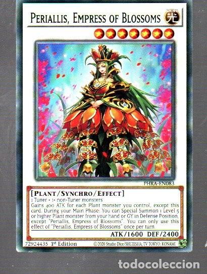 Coleccionismo Cromos antiguos: CROMO KONAMI YU-GI-OH PERICALLIS EMPRESS OF BLOSSOMS EN083 DEL A&Ntilde;O 2020