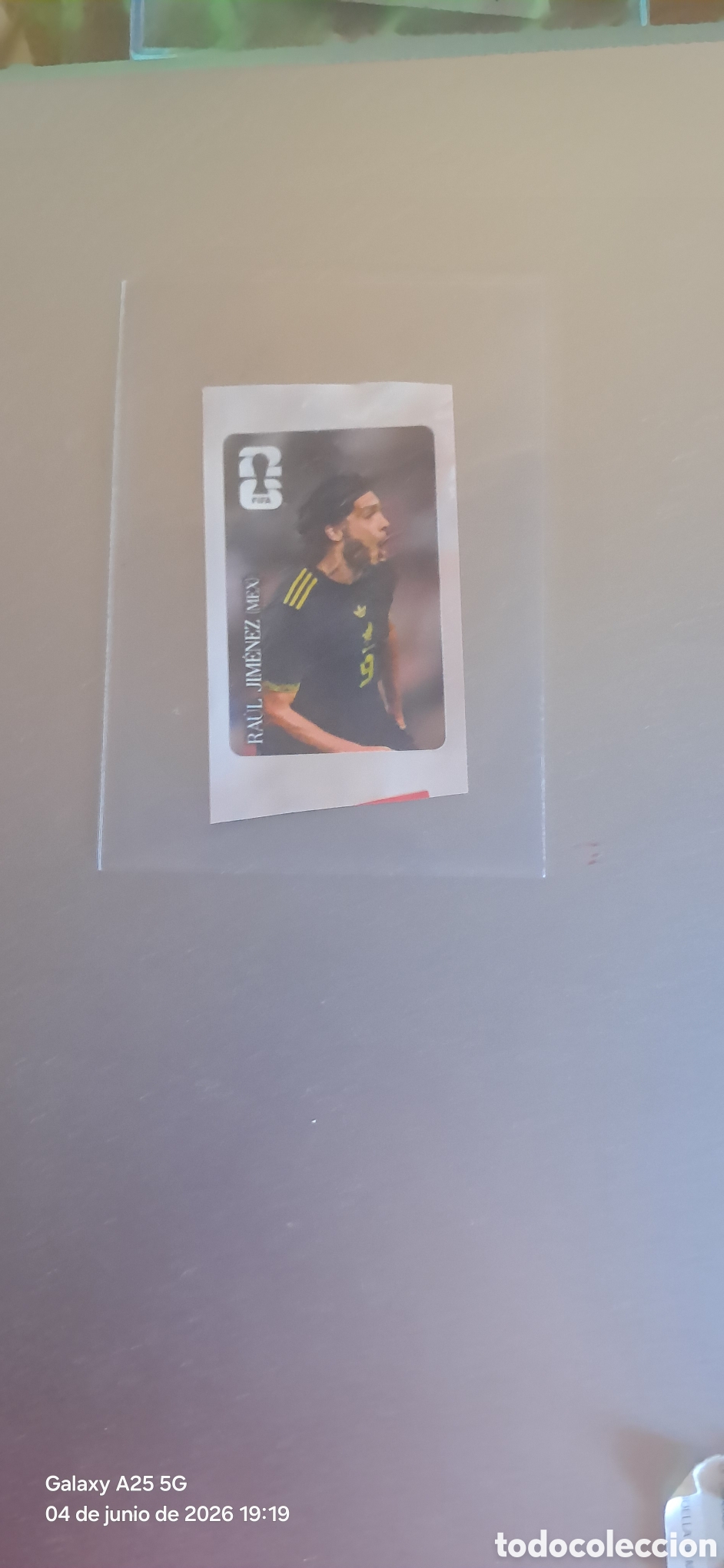 Coleccionismo Cromos antiguos: CROMO COCACOLA MUNDIAL 2026 RAUL JIMENEZ
