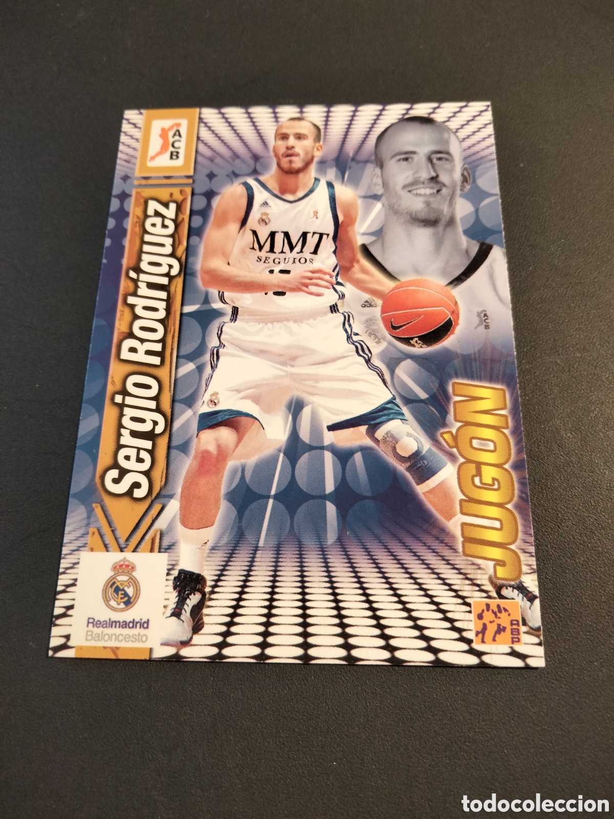 Coleccionismo Cromos antiguos: SERGIO RODR&Iacute;GUEZ # 286 JUGON REAL MADRID BALONCESTO LIGA ACB 2010/11 PANINI