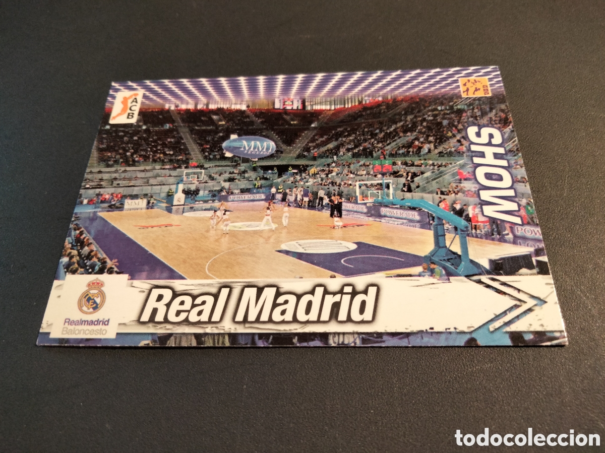 Coleccionismo Cromos antiguos: SHOW # 287 REAL MADRID BALONCESTO LIGA ACB 2010/11 PANINI