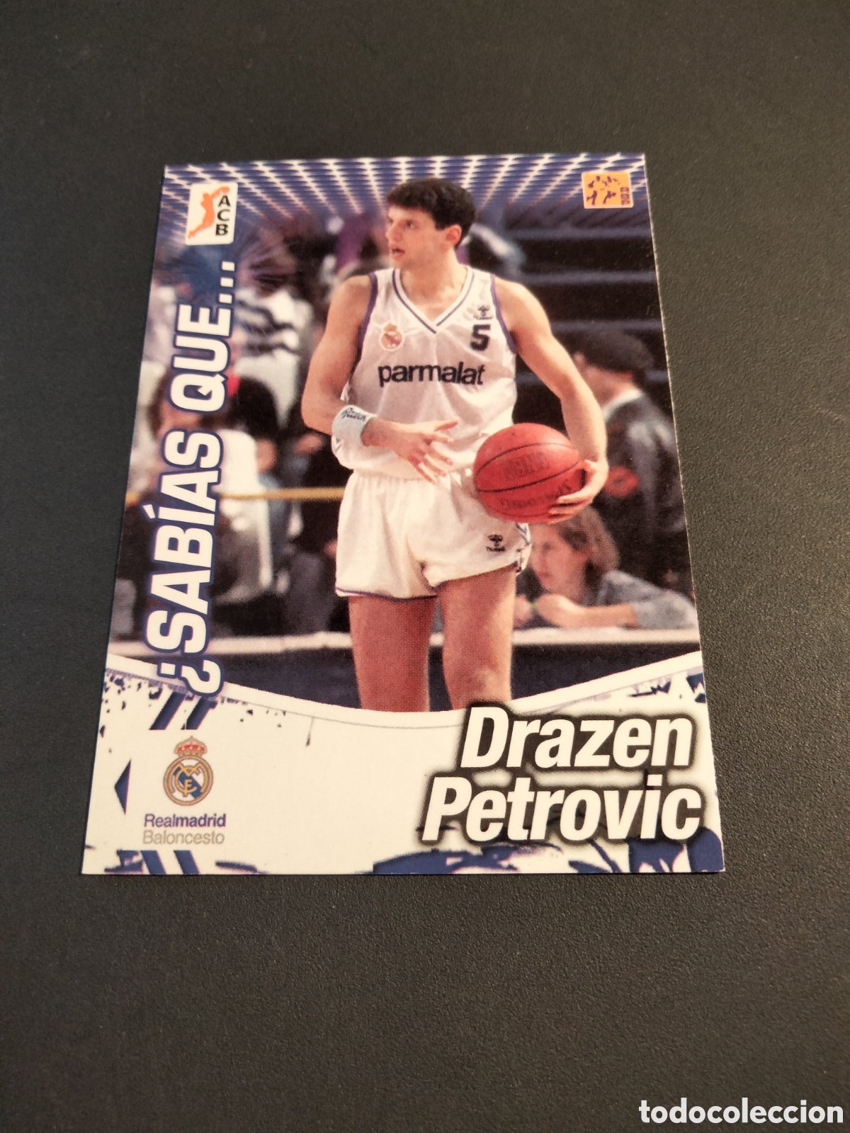 Coleccionismo Cromos antiguos: DRAZEN PETROVIC # 288 SABIAS QUE REAL MADRID BALONCESTO LIGA 2010/11 PANINI
