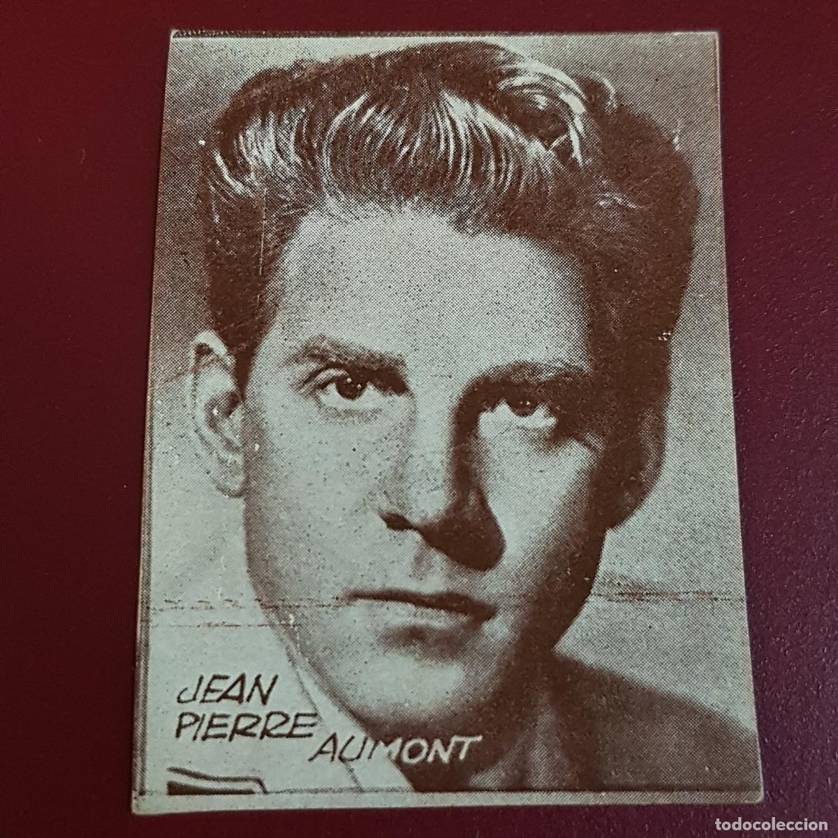 Coleccionismo Cromos antiguos: HISPANO AMERICANA - ARTISTAS DE CINE 1962 - 62 - JEAN PIERRE AUMONT - NUNCA PEGADO