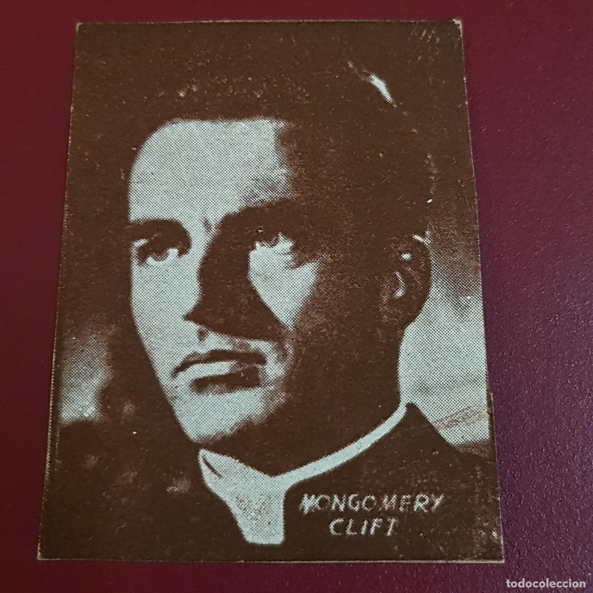 Coleccionismo Cromos antiguos: HISPANO AMERICANA - ARTISTAS DE CINE 1962 - 62 - MONGOMERY CLIFT - NUNCA PEGADO
