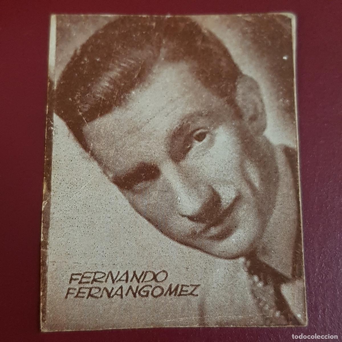 Coleccionismo Cromos antiguos: HISPANO AMERICANA - ARTISTAS DE CINE 1962 - 62 - FERNANDO FERNANGOMEZ - NUNCA PEGADO