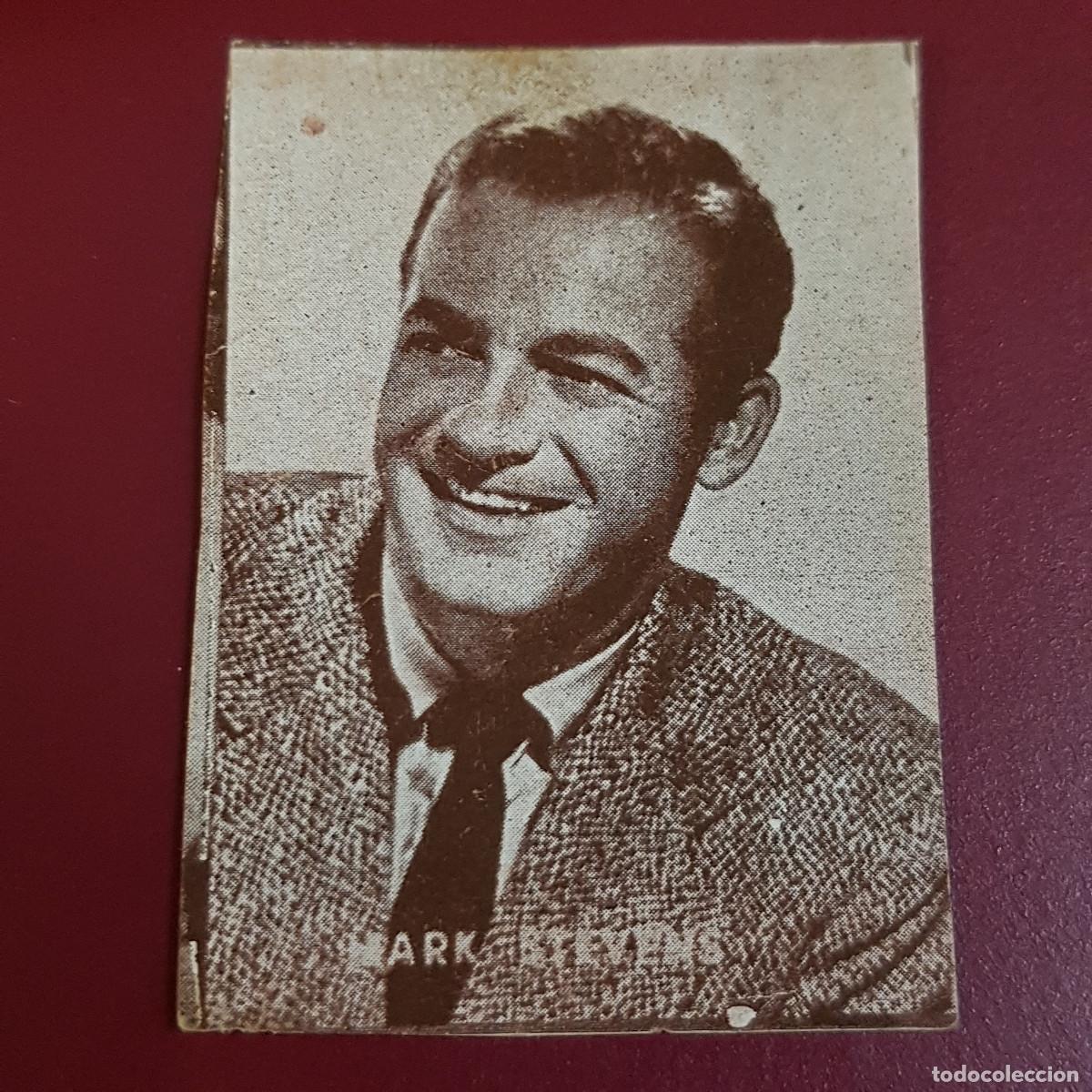 Coleccionismo Cromos antiguos: HISPANO AMERICANA - ARTISTAS DE CINE 1962 - 62 - MARK STEVENS - NUNCA PEGADO
