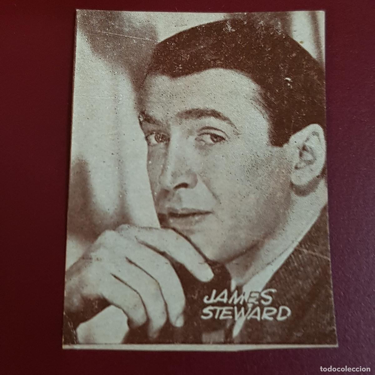 Coleccionismo Cromos antiguos: HISPANO AMERICANA - ARTISTAS DE CINE 1962 - 62 - JAMES STEWARD - NUNCA PEGADO