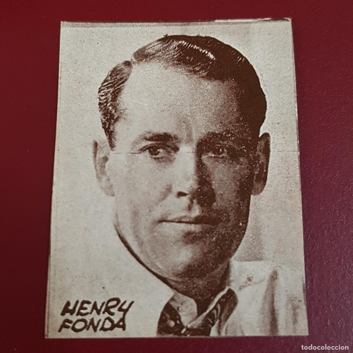 Coleccionismo Cromos antiguos: HISPANO AMERICANA - ARTISTAS DE CINE 1962 - 62 - HENRY FONDA - NUNCA PEGADO