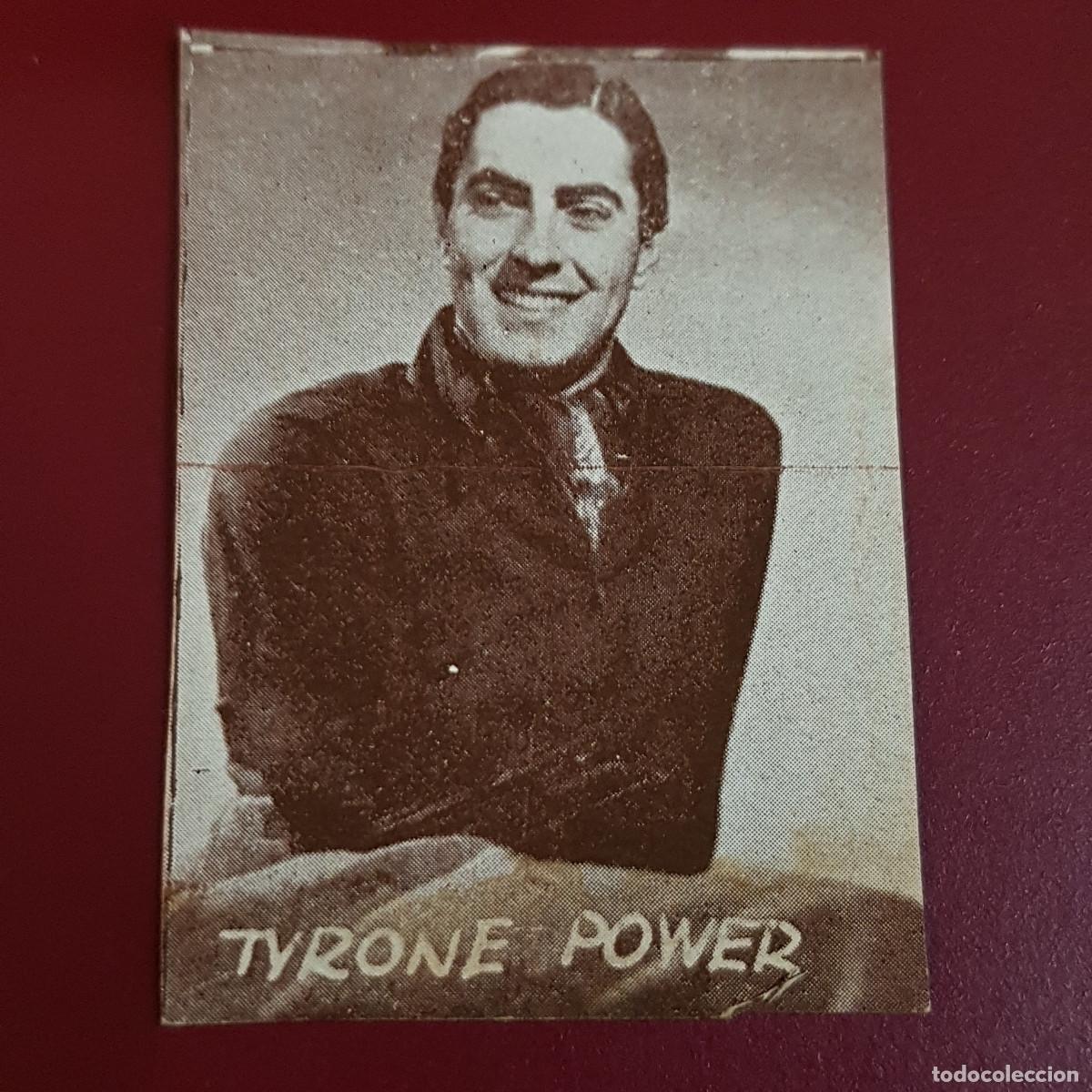 Coleccionismo Cromos antiguos: HISPANO AMERICANA - ARTISTAS DE CINE 1962 - 62 - TYRONE POWER - NUNCA PEGADO