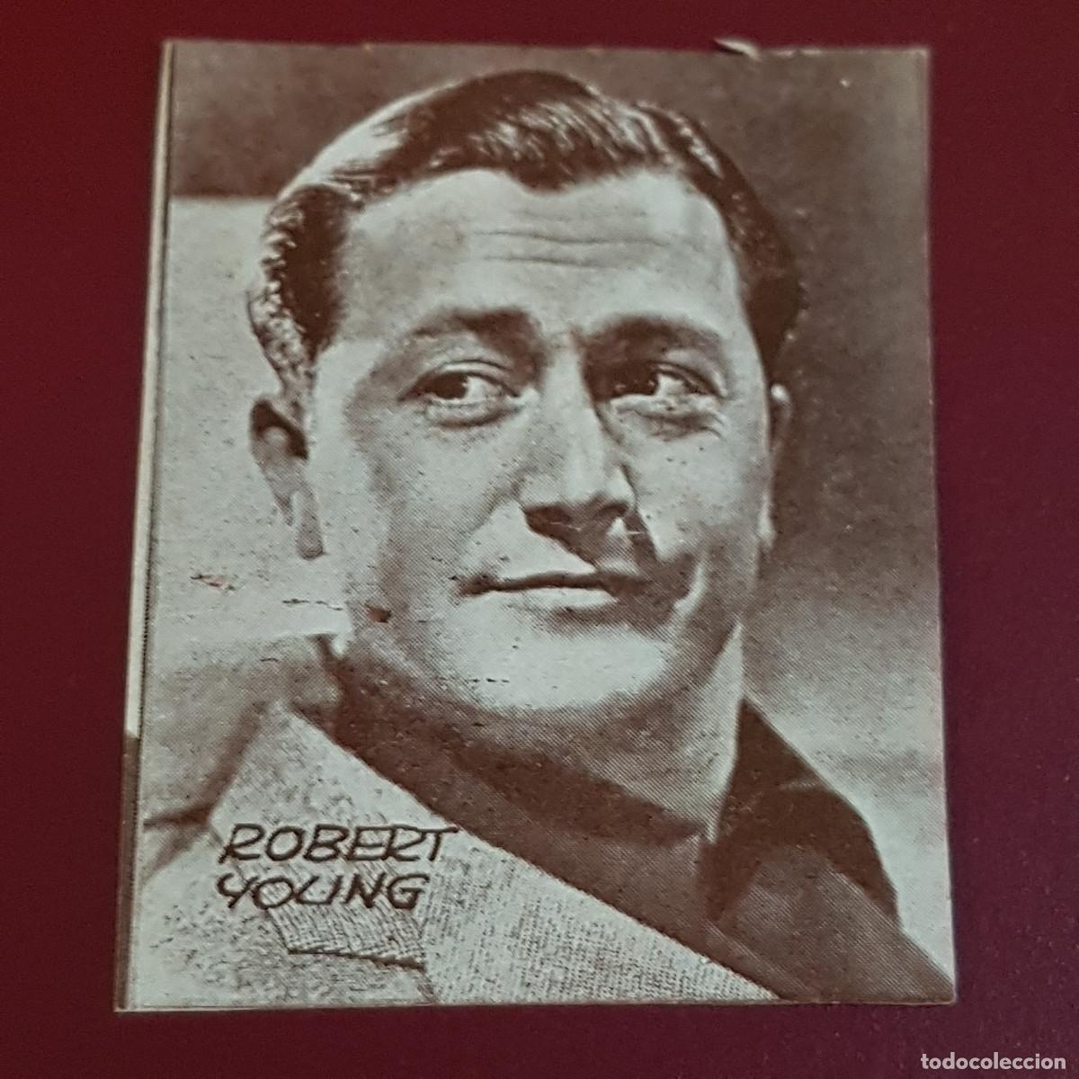 Coleccionismo Cromos antiguos: HISPANO AMERICANA - ARTISTAS DE CINE 1962 - 62 - ROBERT YOUNG - NUNCA PEGADO