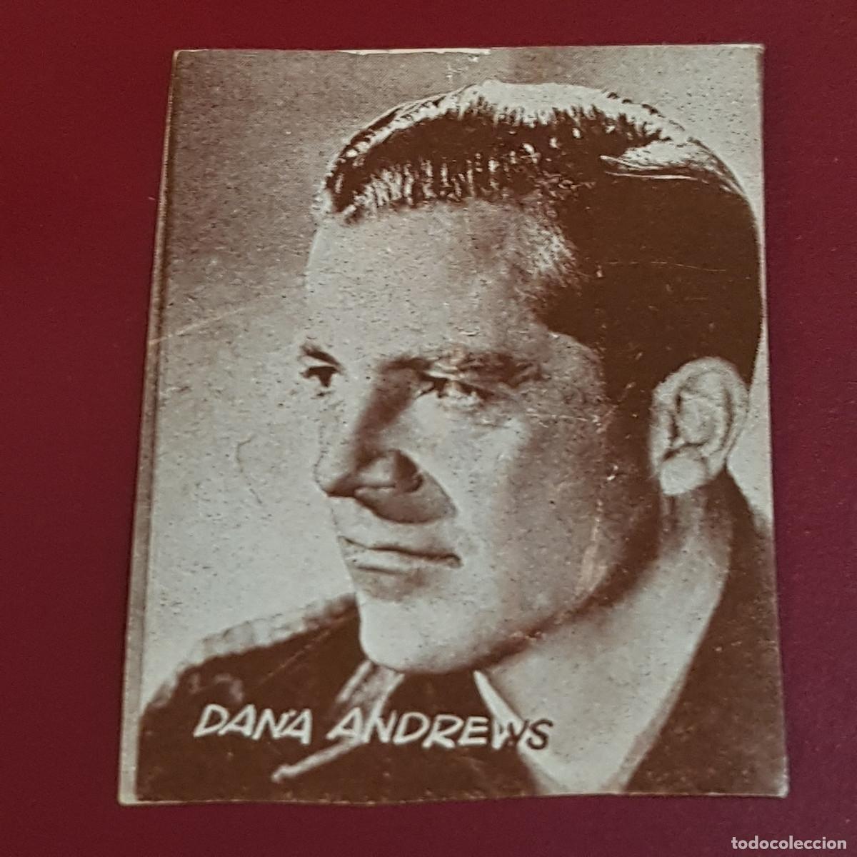 Coleccionismo Cromos antiguos: HISPANO AMERICANA - ARTISTAS DE CINE 1962 - 62 - DANA ANDREWS - NUNCA PEGADO