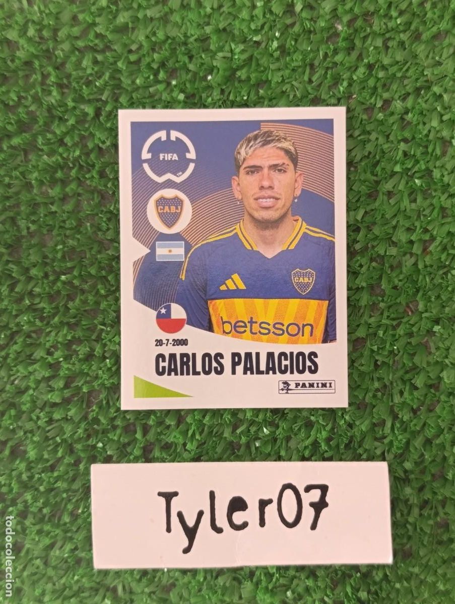 Coleccionismo Cromos antiguos: CARLOS PALACIOS 164 BOCA JUNIORS CLUB WORLD CUP 2025 25 PANINI