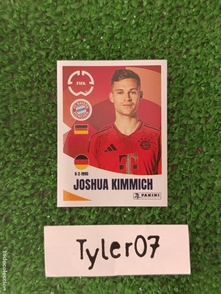Coleccionismo Cromos antiguos: JOSHUA KIMMICH 126 BAYERN MUNICH CLUB WORLD CUP 2025 25 PANINI