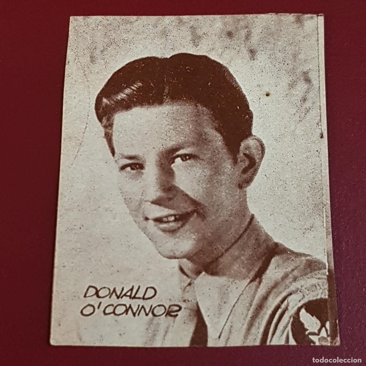 Coleccionismo Cromos antiguos: HISPANO AMERICANA - ARTISTAS DE CINE 1962 - 62 - DONALD O CONNOR - NUNCA PEGADO