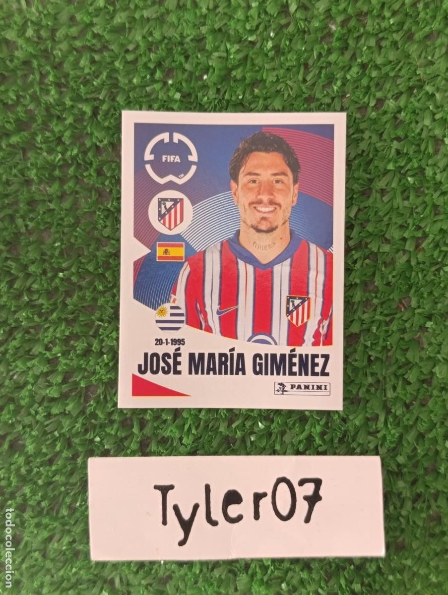 Coleccionismo Cromos antiguos: JOSE MARIA GIMENEZ 84 ATLETICO DE MADRID CLUB WORLD CUP 2025 25 PANINI