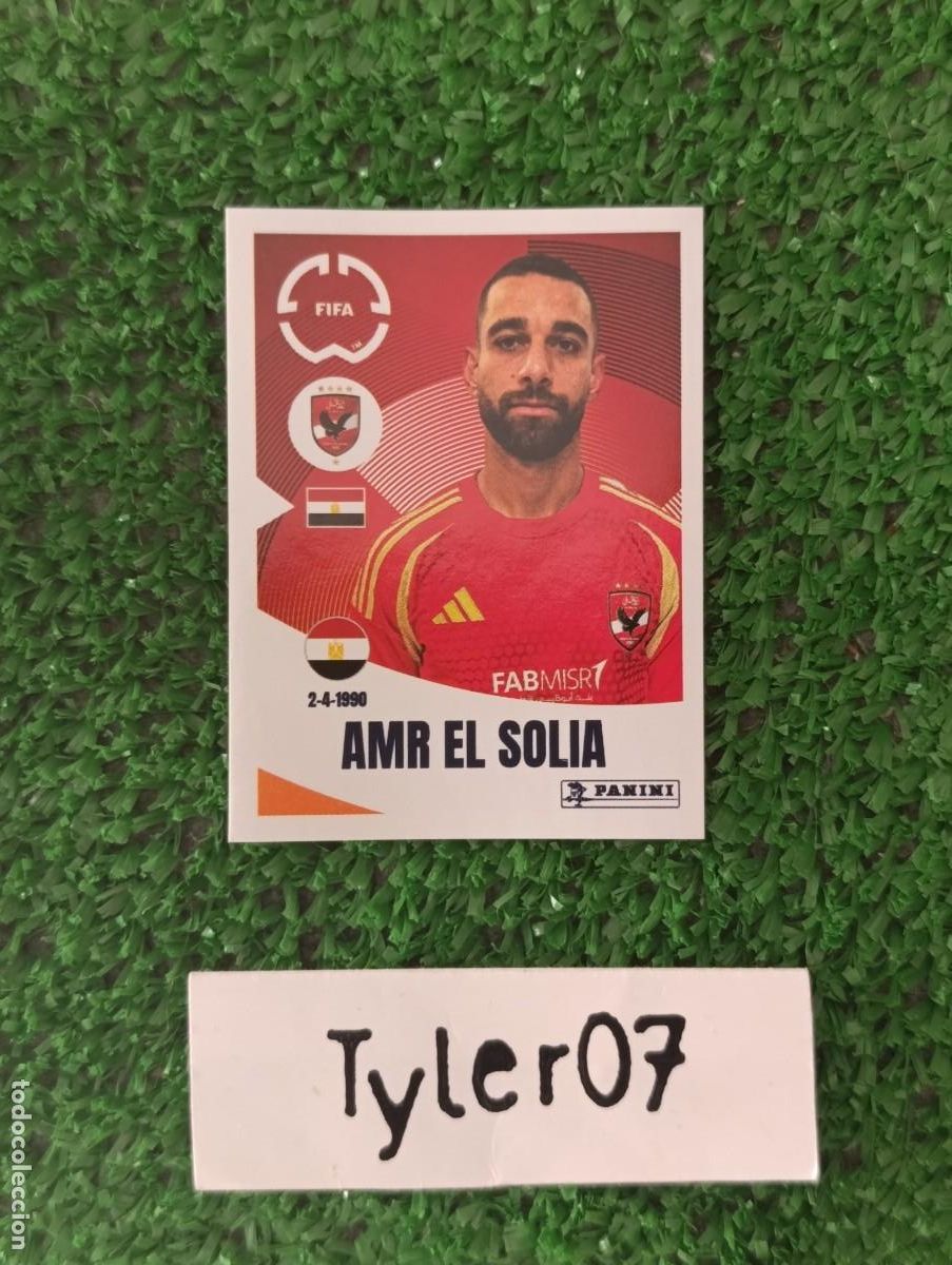 Coleccionismo Cromos antiguos: AMR EL SOLIA 51 AL AHLY FC CLUB WORLD CUP 2025 25 PANINI