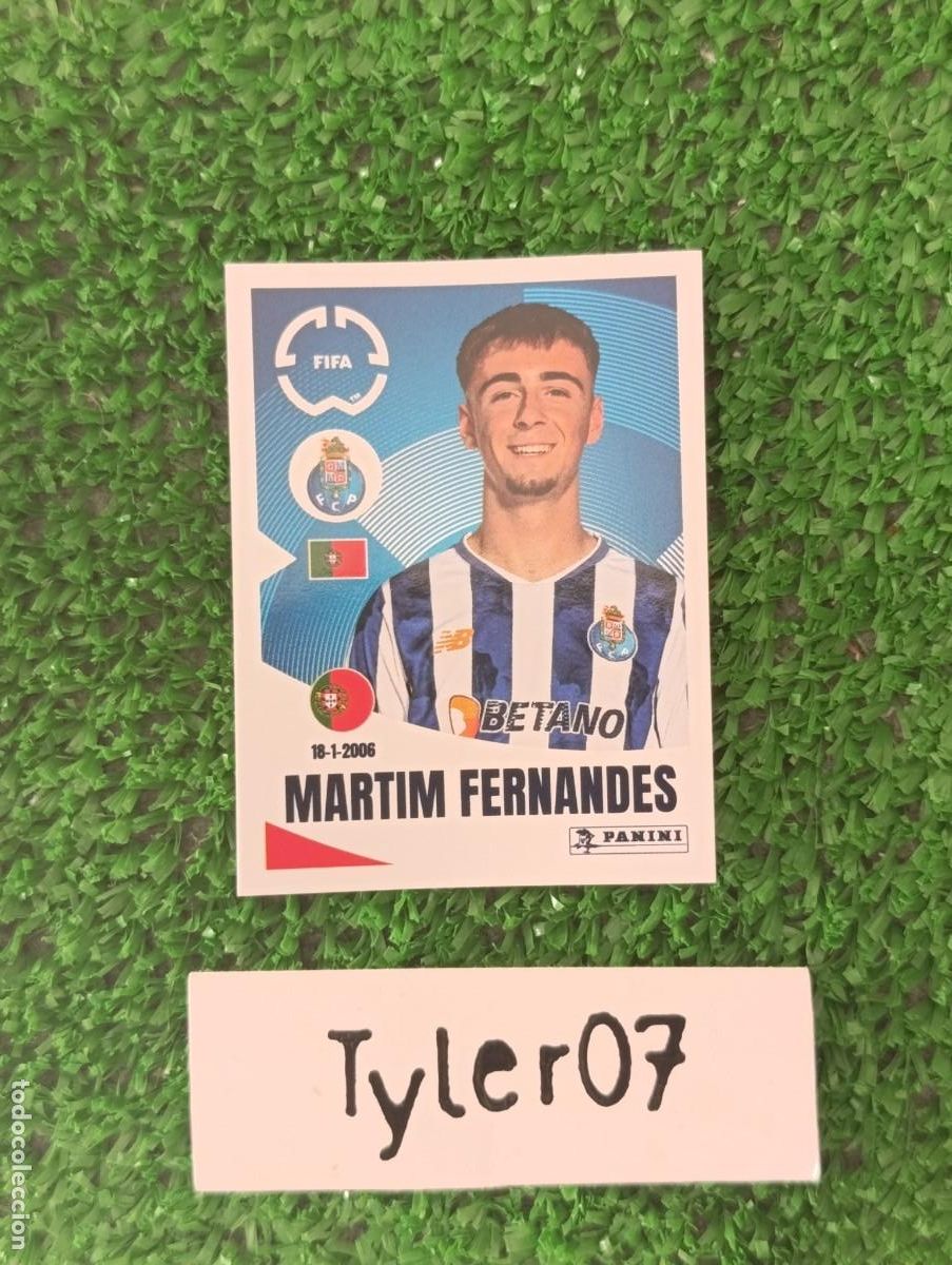 Coleccionismo Cromos antiguos: MARTIM FERNANDES 27 OPORTO CLUB WORLD CUP 2025 25 PANINI