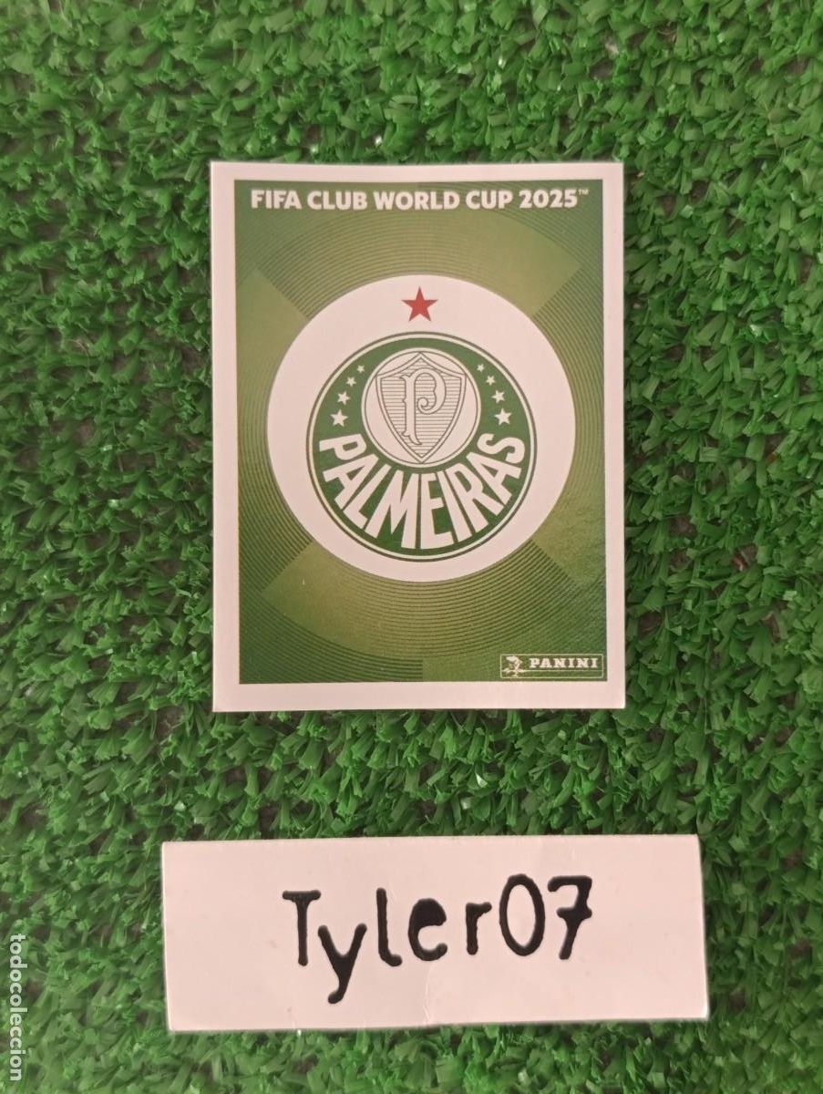 Coleccionismo Cromos antiguos: ESCUDO 5 PALMEIRAS CLUB WORLD CUP 2025 25 PANINI