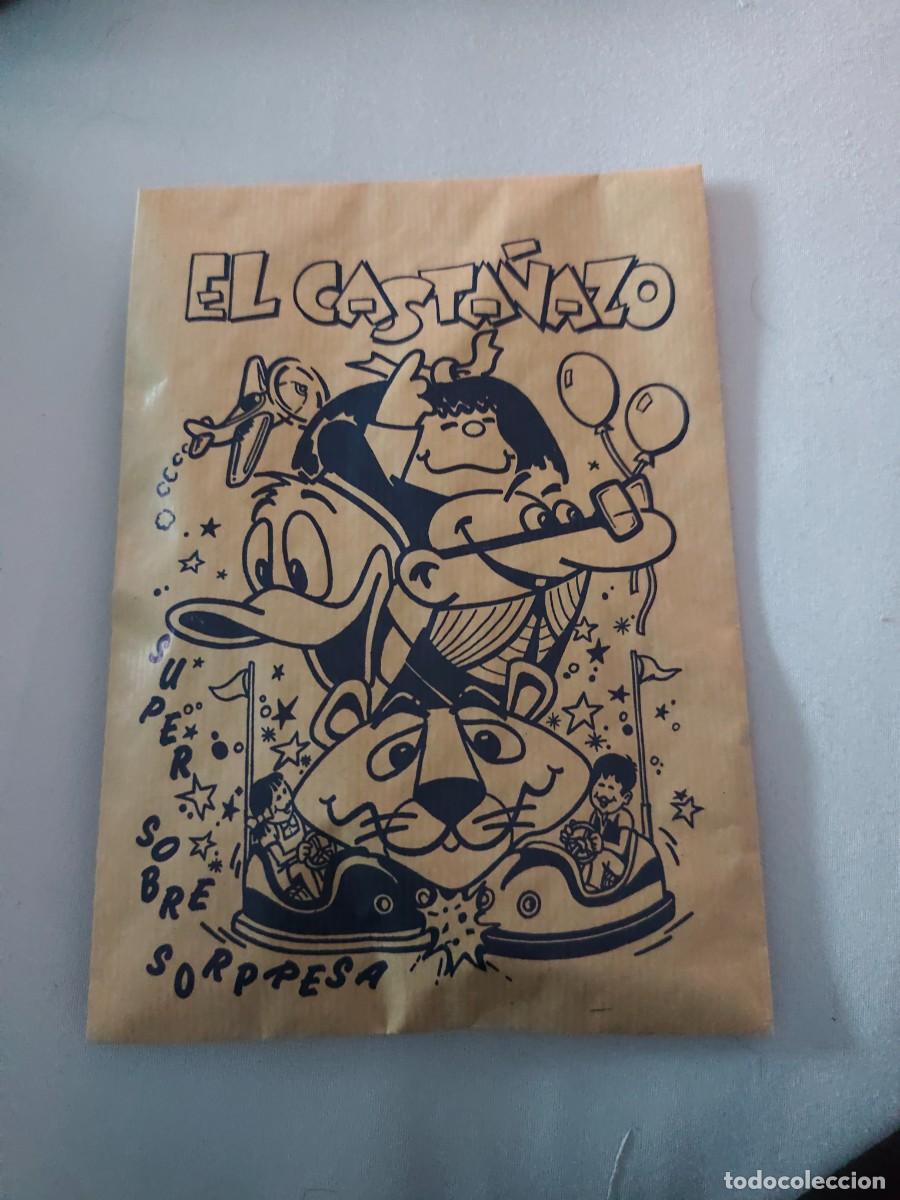 Coleccionismo Cromos antiguos: SOBRE SORPRESA CERRADANTIGUO EL CASTA&Ntilde;AZO KIOSKO PANTERA ROSA MAFALDA MORTADELO, PATO DONALD A&Ntilde;OS 80